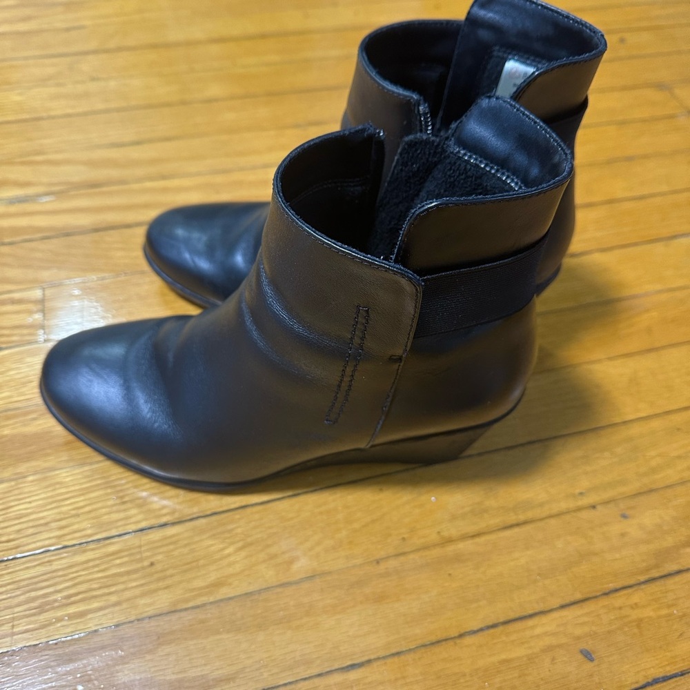 Blondo Ankle Wedge Boots